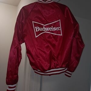 Budweiser Red Satin Jacket